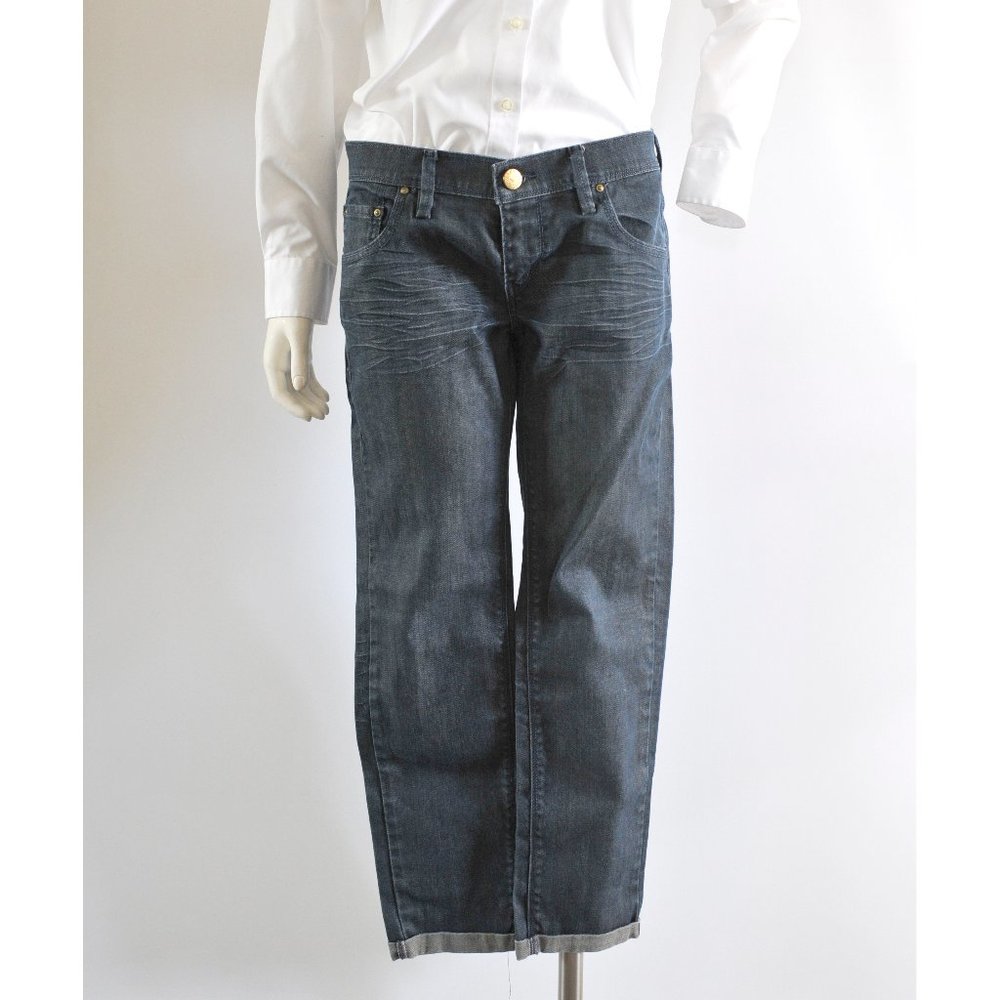 Levi's low rise dark wash jeans